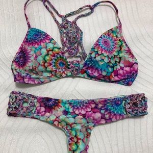 Luli Fama swimsuit